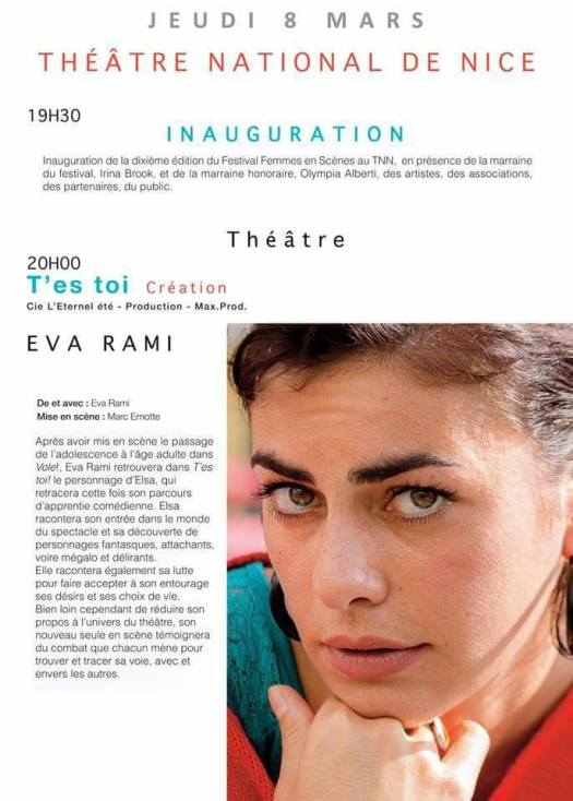 T'ES TOI! de et avec Eva RAMI