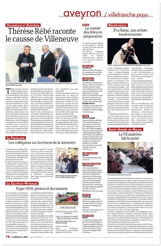 Eva Rami, une artiste boulversante.