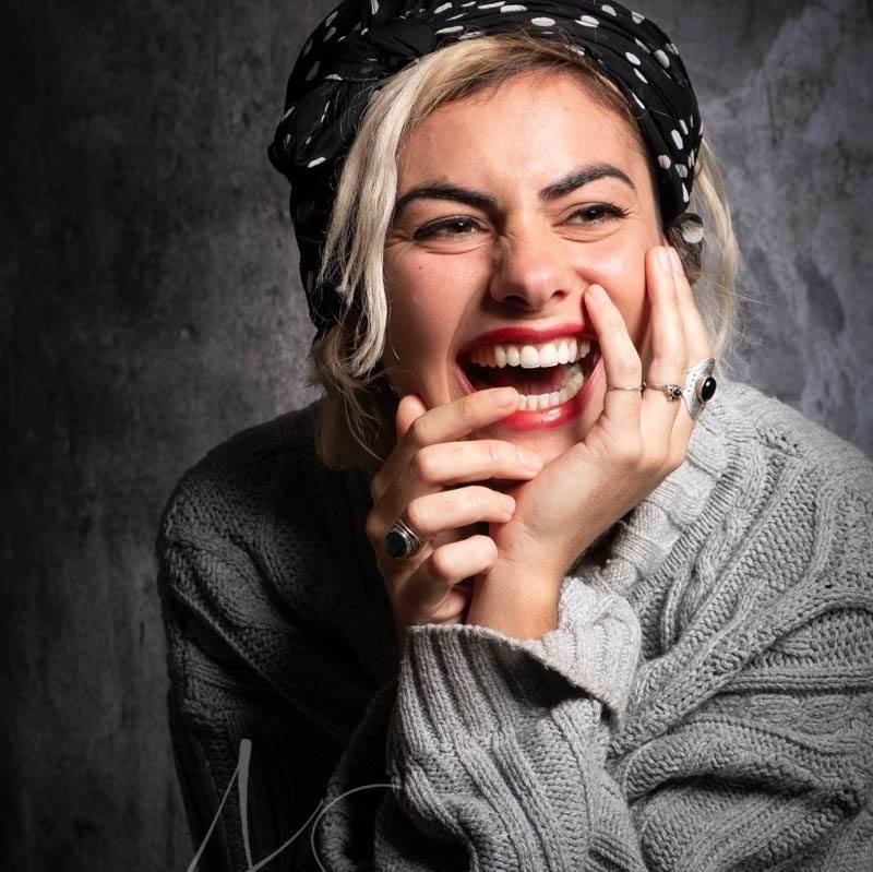 portrait "Bouille de fille" Eva Rami