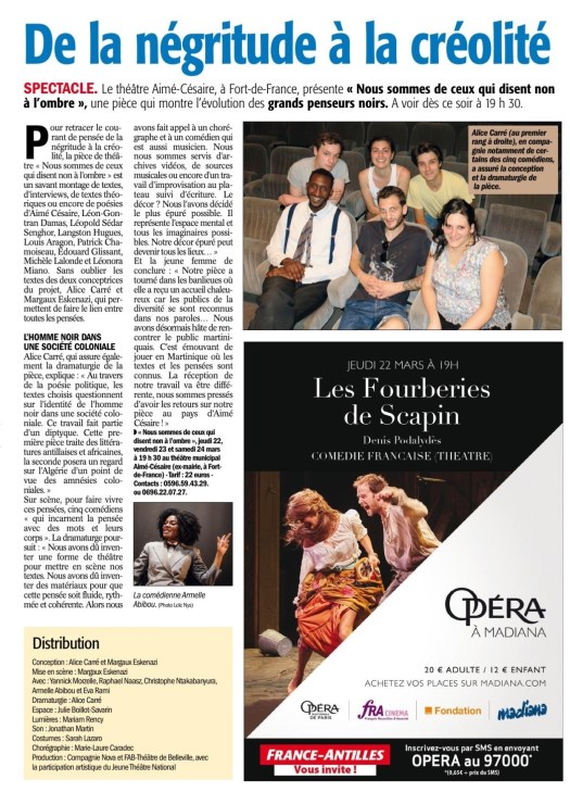 De la négritude à la créolité